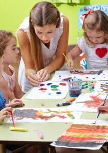 Children at nursery
